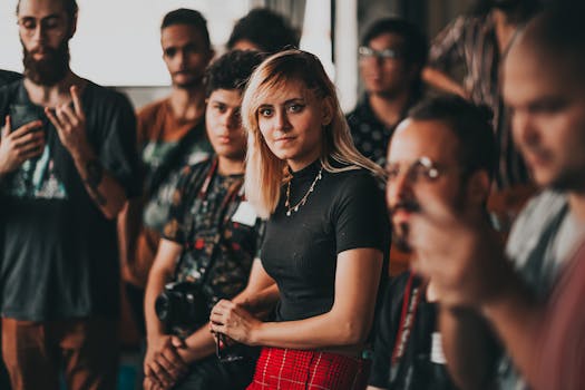 group of people engaged in a discussion