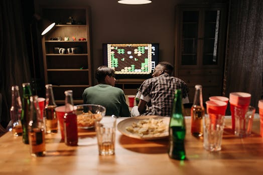 image of people playing games