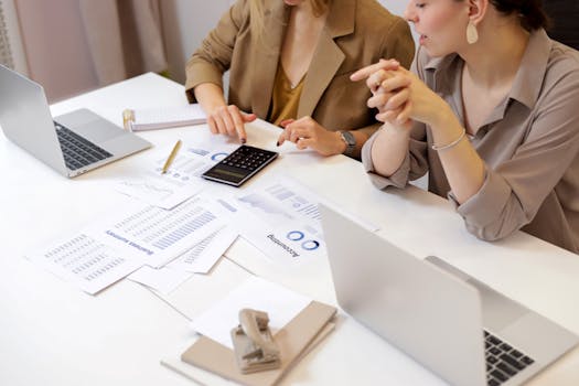 teamwork in a modern office