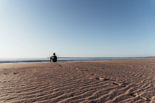 calm meditation space